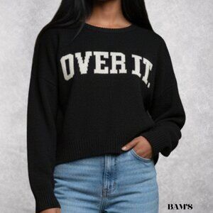No Boundaries Over It Cropped Sweater | Like New | Sold Out in Stores